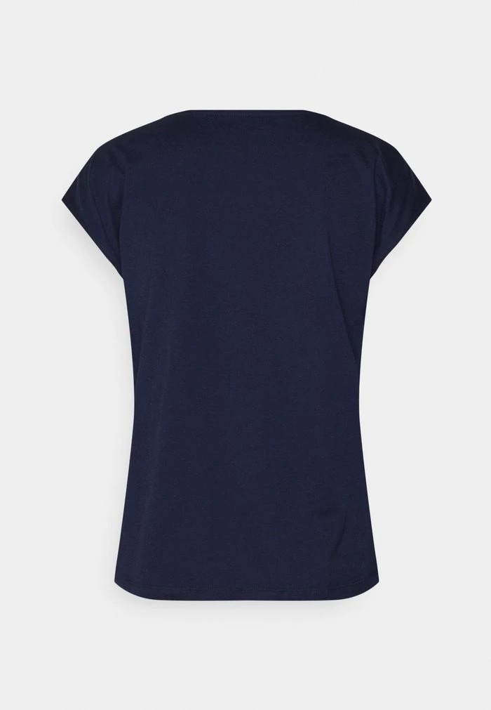 T-Shirt ANNA FIELD Anna Field Basic T-shirt Bleu Marine Femme | PDM-5684203